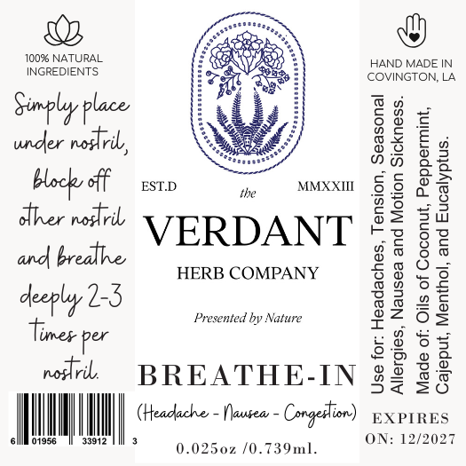 Breathe Stick Inhalers | Natural Oil Blend | Botanical Apothecary | 2 Pack